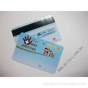 Magnetic stripe card,plastic magnetic card,magnetic card